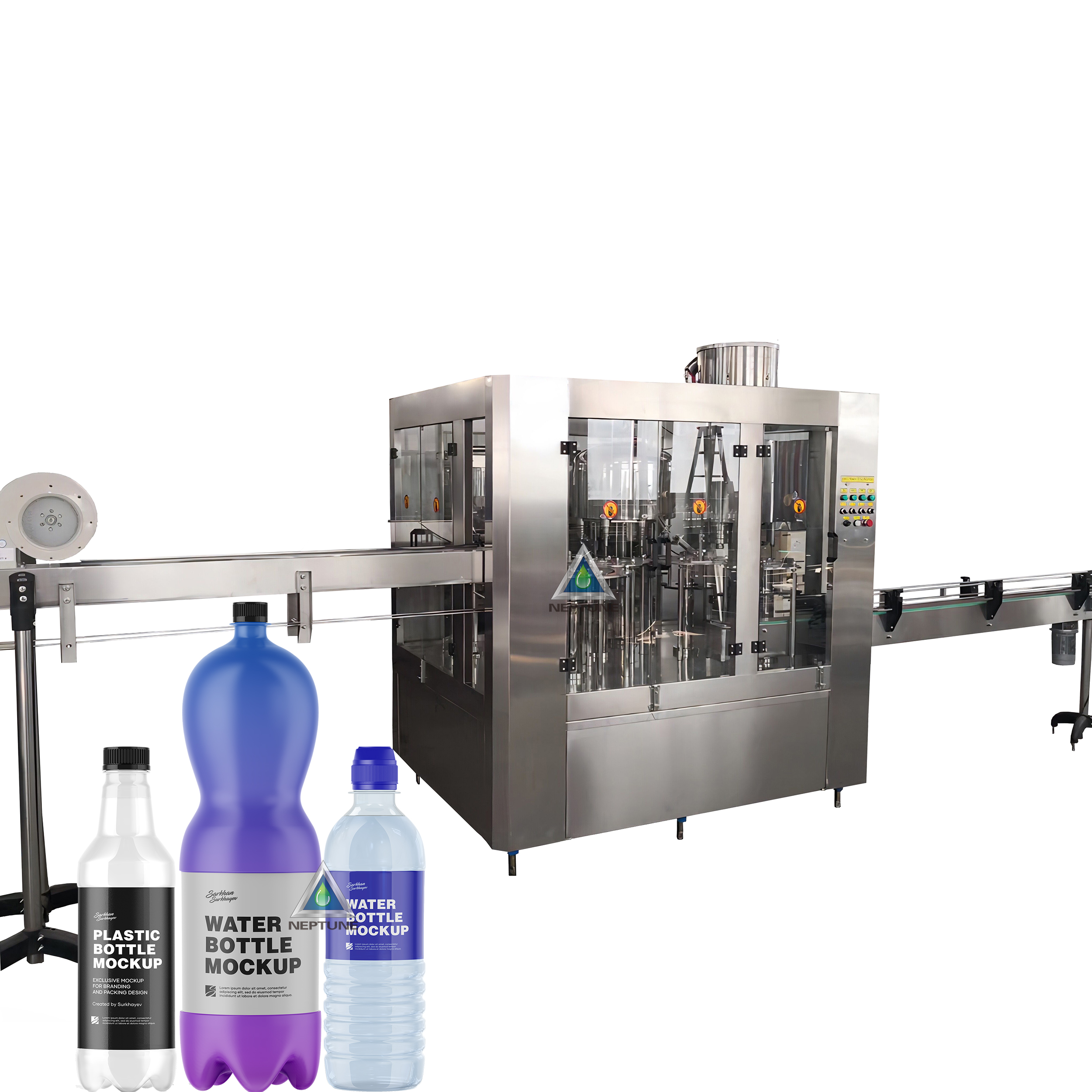 883 type water bottling machine is the cheapest monoblock filling machine for 200ml to 2000ml bottled water in the world